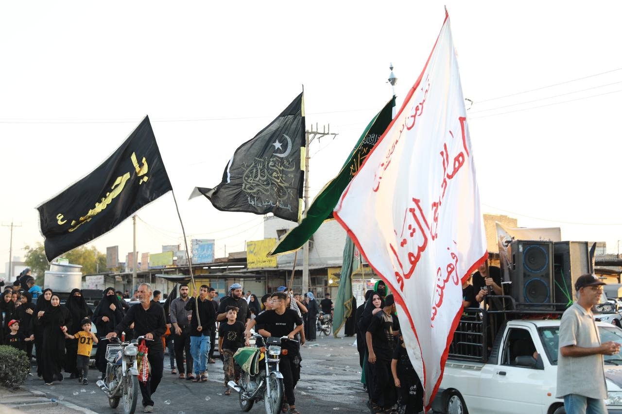 مشایهالحسین اهالی ملاشیه اهواز رهسپار کربلا معلی شد