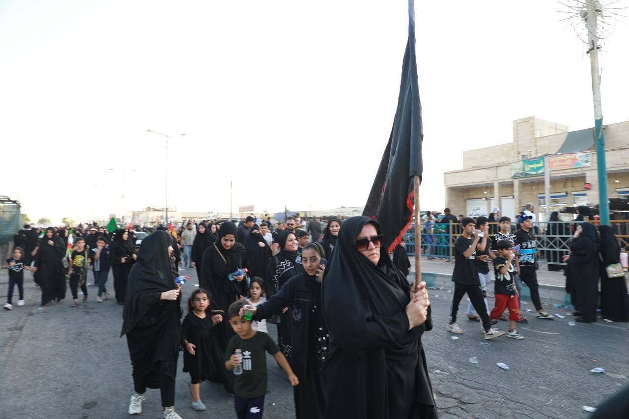 مشایه‌الحسین اهالی ملاشیه اهواز رهسپار کربلا معلی شد