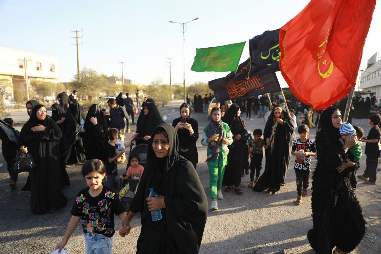 مشایهالحسین اهالی ملاشیه اهواز رهسپار کربلا معلی شد