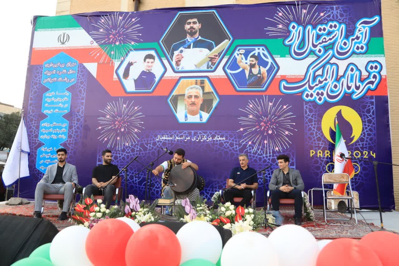 دولتخانه صفوی قزوین میزبان قهرمانان و مدالآوران المپیک