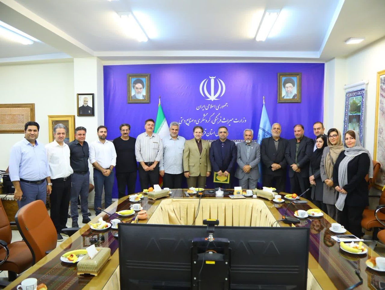 تقدیر از فعالیتهای موثر اتاق بازرگانی قزوین در حوزههای گردشگری و صنایعدستی