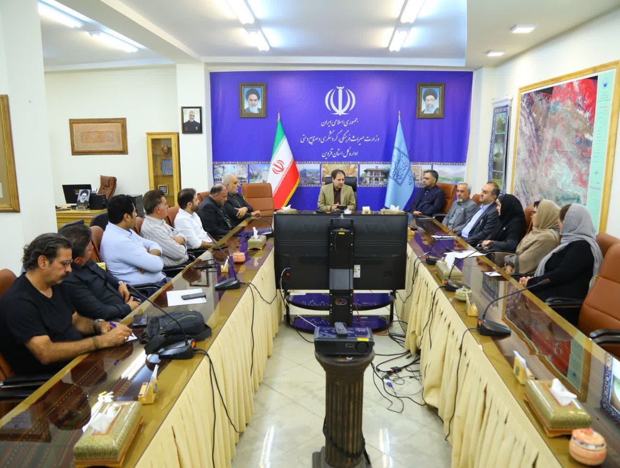 تقدیر از فعالیتهای موثر اتاق بازرگانی قزوین در حوزههای گردشگری و صنایعدستی