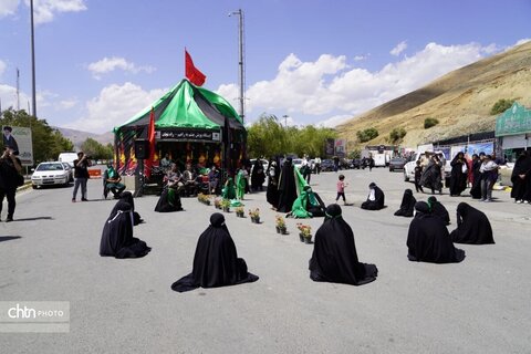 خدمات‌رسانی به زائران اربعین در تمرچین پیرانشهر