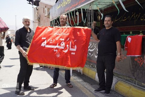 خدمات‌رسانی به زائران اربعین در تمرچین پیرانشهر