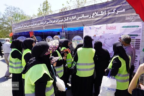 خدمات‌رسانی به زائران اربعین در تمرچین پیرانشهر