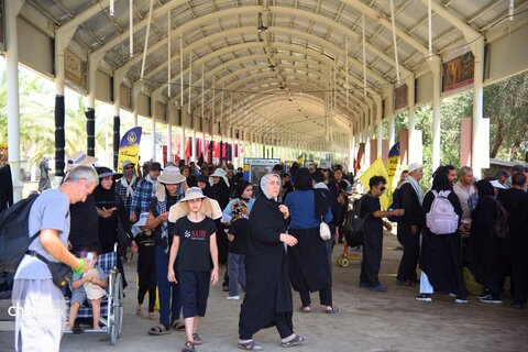 تردد روان مسافران عتبات عالیات در مرز بین‌المللی خسروی