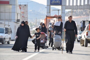 خدمات‌رسانی به زائران حسینی در مرز باشماق مریوان مطلوب است