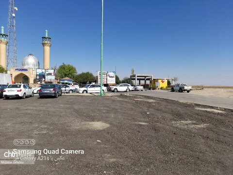 خدمت رسانی موکب هیئت رزمندگان شهرستان ایجرود به زائران اربعین حسینی