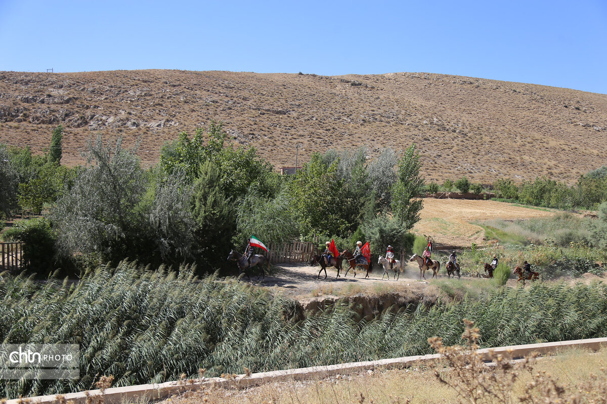 کاروان سوارکاران بجنورد در راه مشهد الرضا (ع)