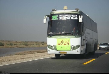 جابه‌جایی بیش از ۱۳هزار زائر اربعین در لرستان