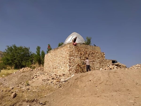 مرمت امام‌زاده سید جمال‌الدین محمد (جمال کل) خرم‌آباد