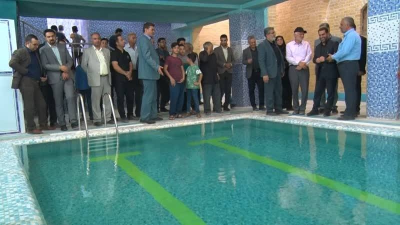 افتتاح پروژه مرمت و بازسازی حمام سنتی حسنآباد