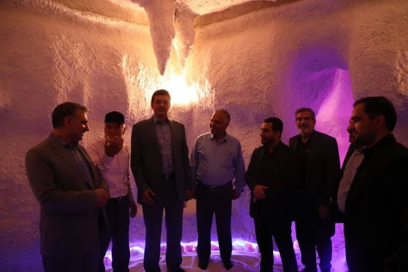 افتتاح پروژه مرمت و بازسازی حمام سنتی حسنآباد