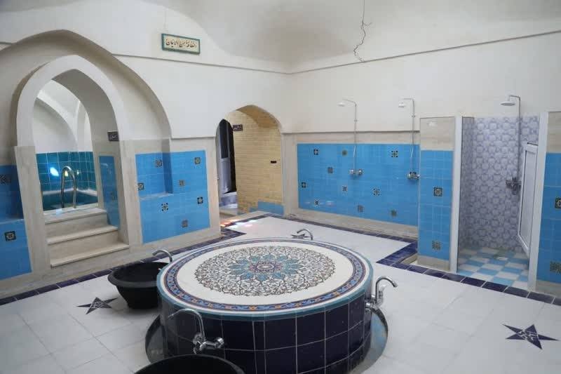 افتتاح پروژه مرمت و بازسازی حمام سنتی حسنآباد