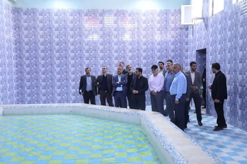 افتتاح پروژه مرمت و بازسازی حمام سنتی حسنآباد