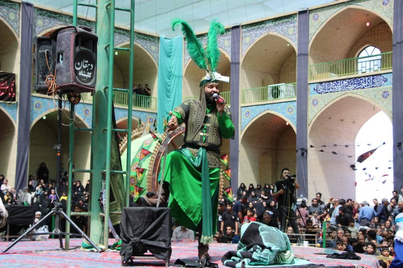 برگزاری آیین سنتی تعزیهخوانی دهه آخر صفر در روستای توت