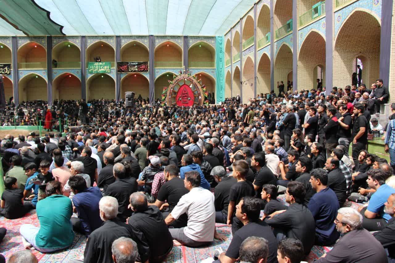 برگزاری آیین سنتی تعزیه‌خوانی دهه آخر صفر در روستای توت