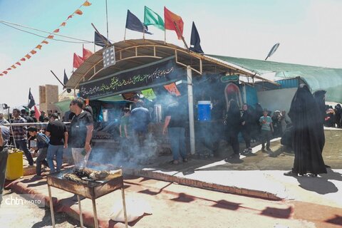 حضور وزیر میراث فرهنگی، گردشگری و صنایع دستی در روستای توت