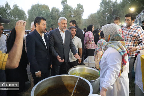 مراسم افتتاحیه و اولین روز از هفدهمین جشنواره آش و غذاهای سنتی نیر