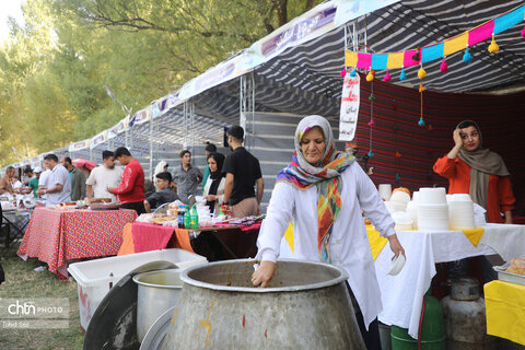 مراسم افتتاحیه و اولین روز از هفدهمین جشنواره آش و غذاهای سنتی نیر