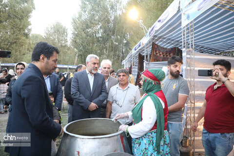 مراسم افتتاحیه و اولین روز از هفدهمین جشنواره آش و غذاهای سنتی نیر