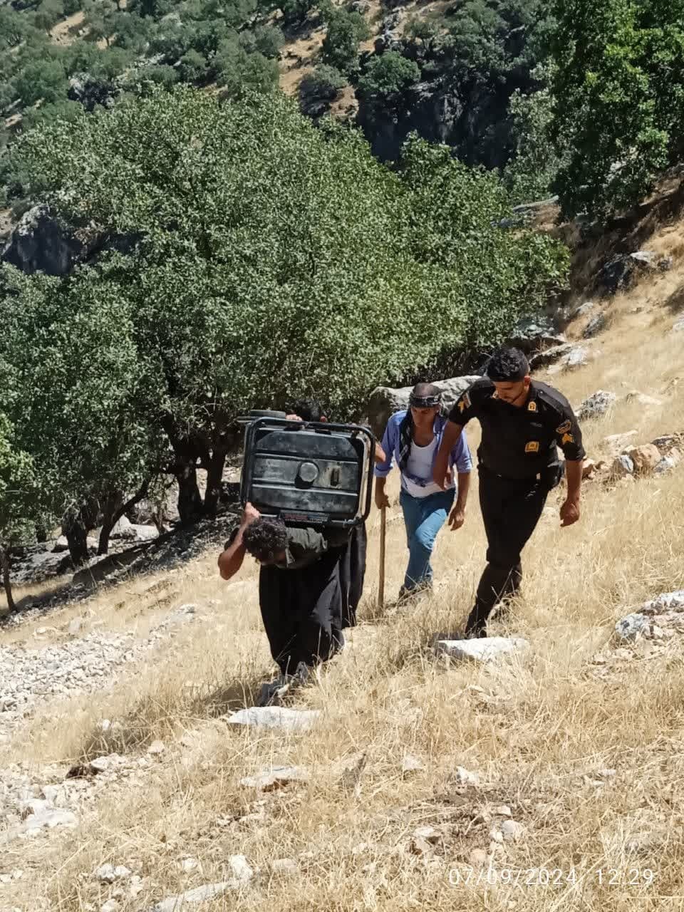 خنثی شدن عملیات سوداگران اموال فرهنگی در منطقه تاریخی «تنگ‌بتا» خوزستان