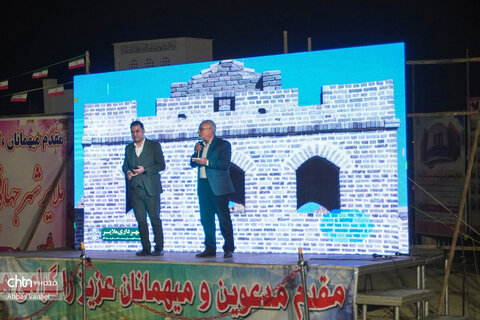 افتتاحیه پنجمین جشنواره فروش شهر جهانی مبلمان منبت شهرستان ملایر