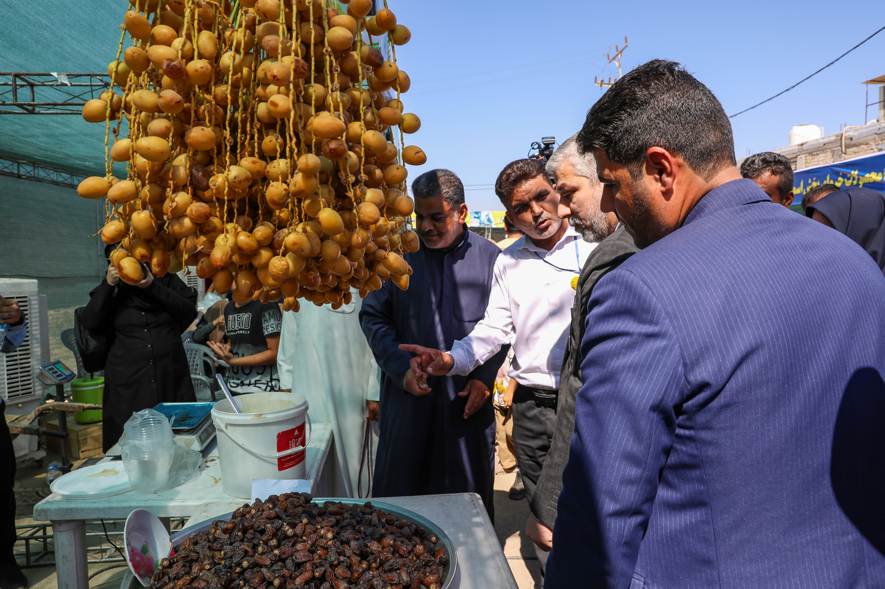 سومین جشنواره شکرانه برداشت خرما در اهواز برگزار شد