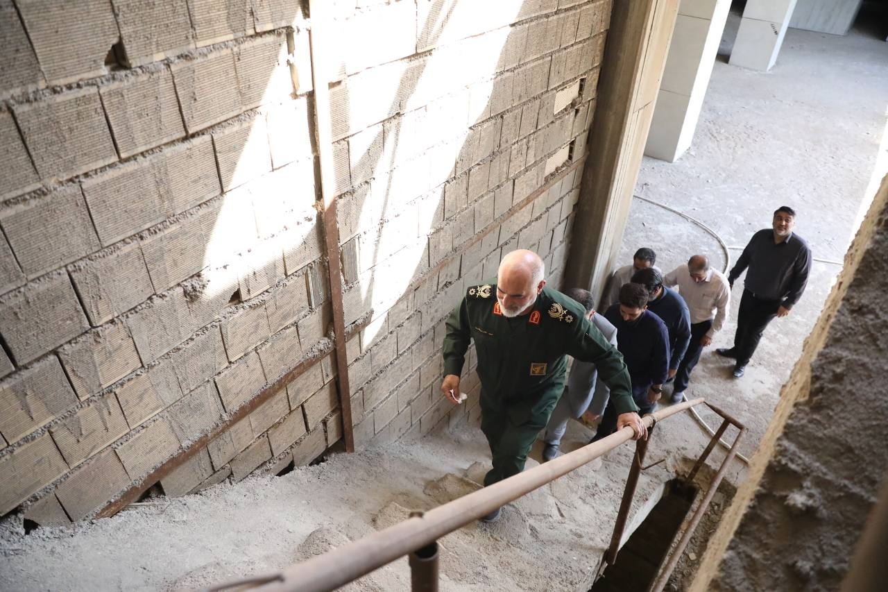 همکاری قرارگاه منطقهای کربلا در تکمیل ساخت موزه منطقهای خوزستان