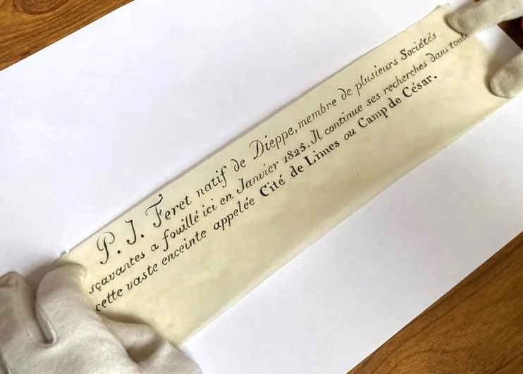 کشف یادداشت ۲۰۰ ساله یک باستانشناس