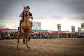 سومین جشنواره ملی شو سواره در شهرستان اهر آذربایجان‌شرقی برگزار شد