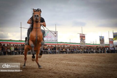 سومین جشنواره ملی شو سواره در شهرستان اهر آذربایجان‌شرقی برگزار شد