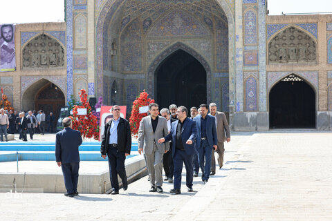 سفر وزیر میراث فرهنگی به اصفهان