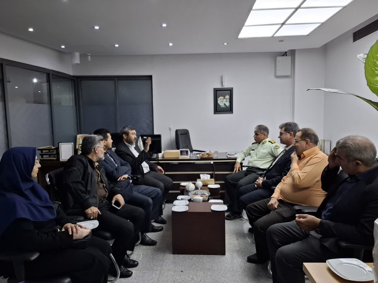 ماموران نیروی انتظامی همواره یار و یاور میراثفرهنگی هستند