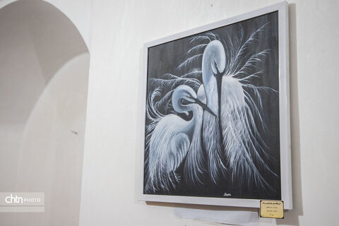 گزارش تصویری نمایشگاه گروهی طراحی و نقاشی هنرجویان آموزشگاه نقاشی وستا