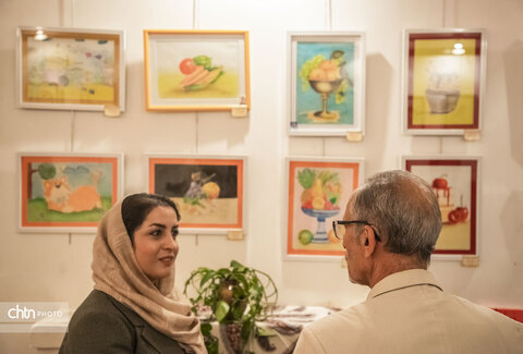 گزارش تصویری نمایشگاه گروهی طراحی و نقاشی هنرجویان آموزشگاه نقاشی وستا