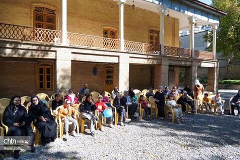 جشنواره کتاب‌های خوشمزه در باغ، عمارت نظری همدان