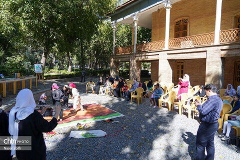 جشنواره کتاب‌های خوشمزه در باغ، عمارت نظری همدان