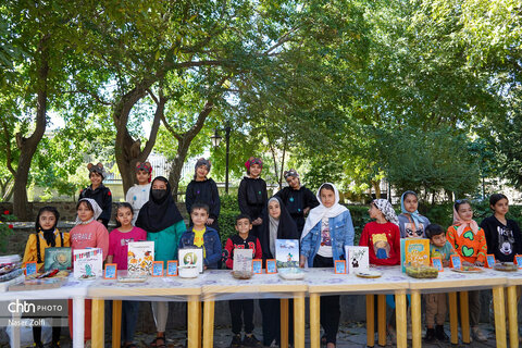 جشنواره کتاب‌های خوشمزه در باغ، عمارت نظری همدان