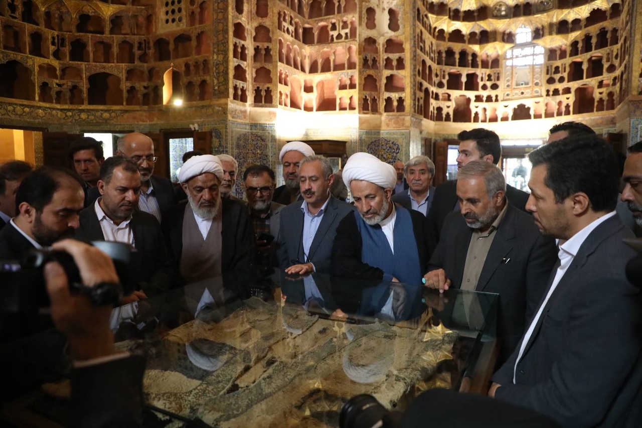 بازدید اعضای کمیسیون فرهنگی مجلس شورای اسلامی از مجموعه جهانی شیخ صفیالدین اردبیلی