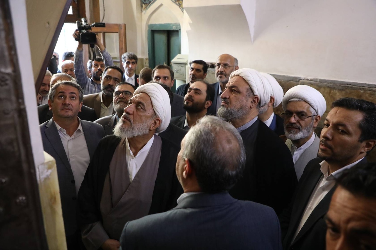 بازدید اعضای کمیسیون فرهنگی مجلس شورای اسلامی از مجموعه جهانی شیخ صفیالدین اردبیلی