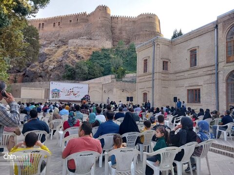 آیین بزرگداشت خواجه حافظ شیرازی در محوطه باغ گلستان