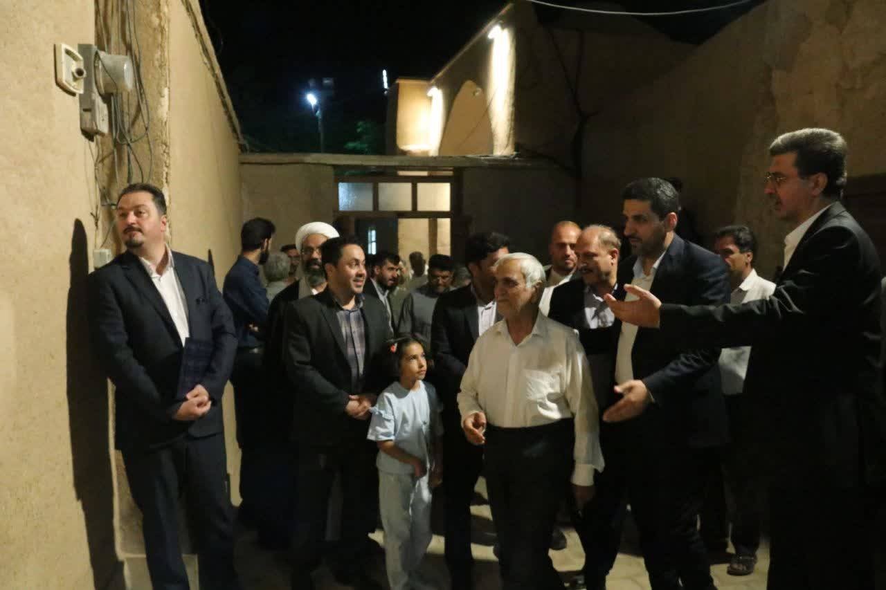 بهرهبرداری از پروژه مرمت و بازآفرینی مسیر گردشگری روستای تاریخی فهرج