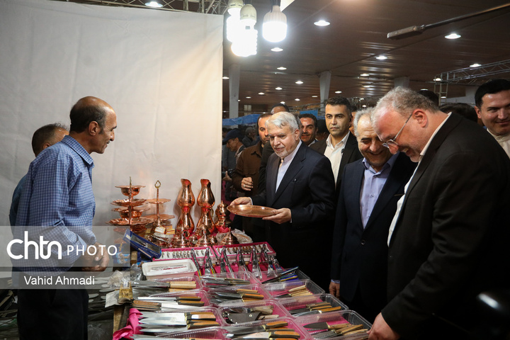 آئین افتتاح نمایشگاه ملی صنایع‌دستی و بین‌المللی گردشگری