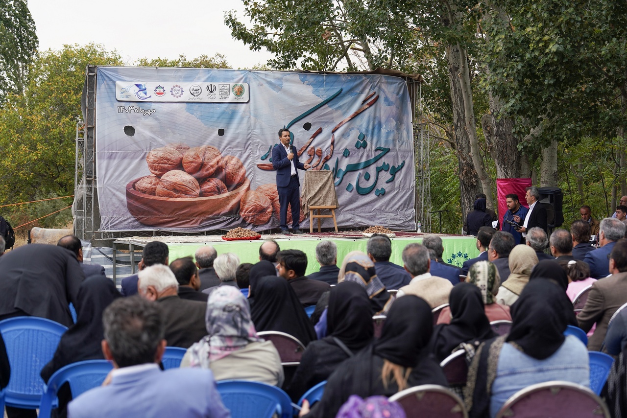 سومین جشنواره گردو در شهر کلور خلخال برگزار شد