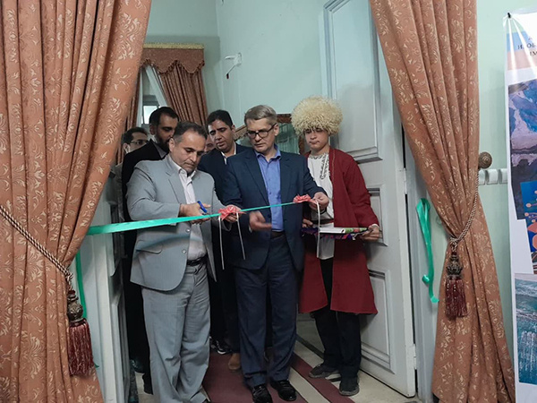 افتتاح نمایشگاهی از موزه هنرهای زیبای جمهوری داغستان در کاخموزه گرگان