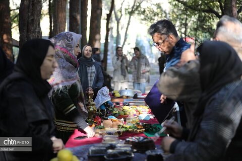 پنجمین جشنواره هیوا در باغ شهر گیوی استان اردبیل