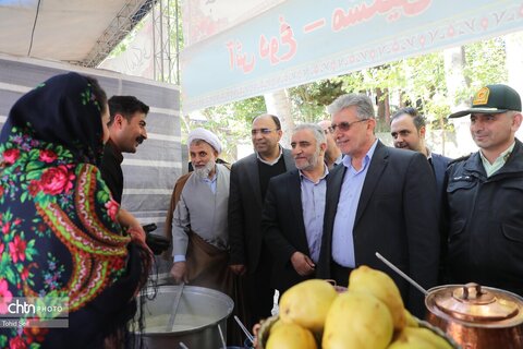 پنجمین جشنواره هیوا در باغ شهر گیوی استان اردبیل