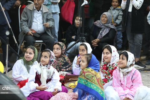 پنجمین جشنواره هیوا در باغ شهر گیوی استان اردبیل