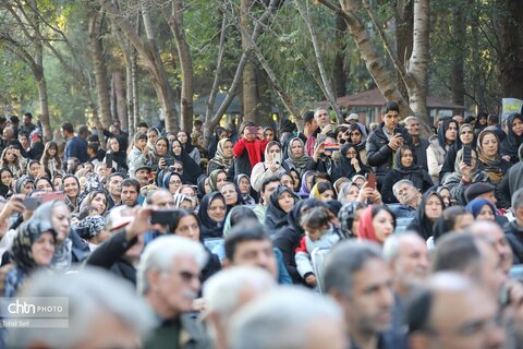 پنجمین جشنواره هیوا در باغ شهر گیوی استان اردبیل